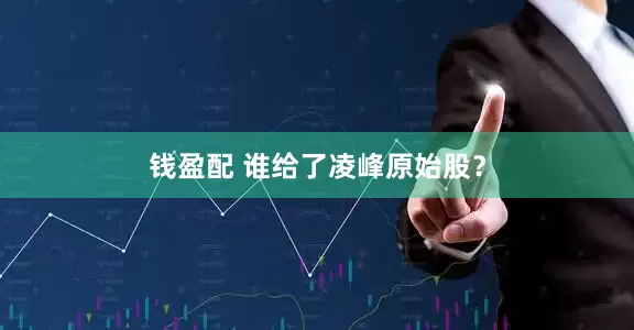 钱盈配 谁给了凌峰原始股？